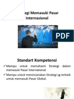 Strategi Memasuki Pasar Internasional PDF