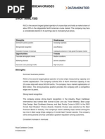 Download Royal Caribbean Cruises Swot Analysis by Victoria Labarta SN37141008 doc pdf