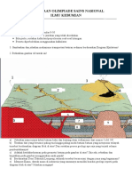 Soal Latihan Olimpiade Kebumian (Esay)