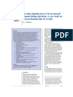 Z The Mine Planning Process For An Open Pit