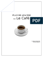 Plan de Afaceri - Le Cafe