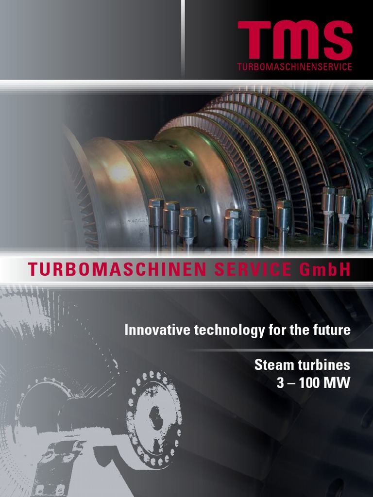 TMS Steam Turbines: Engineering & Services | PDF | Turbine | Machines