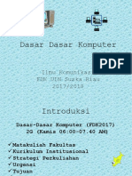 Dasar Dasar Komputer