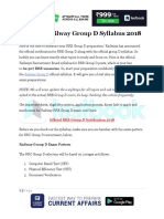 RRB Group D Syllabus 2018 1