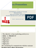 Sales Promotion: Different Types of Sales Promotion, Relationship Between Sales Promotion and Advertising