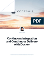 Codeship Continuous Integration and Continuous Delivery With Docker