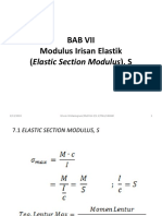 9 Elastic Section Modulus, S