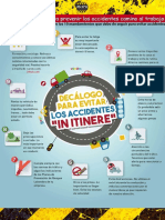 10 Reglas Basicas Para Prevenir Accidentes in Itinere