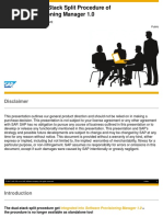 Dual-Stack Split Procedure of Software Provisioning Manager 1.0