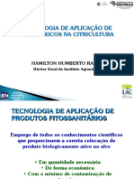 Tecnologia de Aplicacao Agrtoxicos