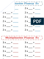 multiplication fluency mad minutes