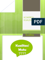 Pengantar Kontrol Kualitas