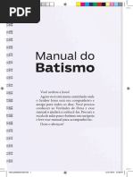 Manual do Batismo da Igreja Pentecostal Deus é Amor