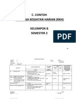 C Contoh Rencana Kegiatan Harian RKH Kelompok B Semester