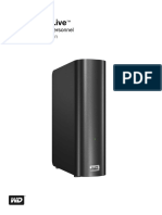 WD My Book Live Personal Cloud Storage Manual - French