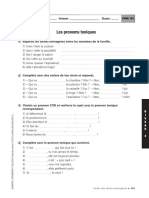 Fiche103 LOS PRONOMBRES TÓNICOS PDF