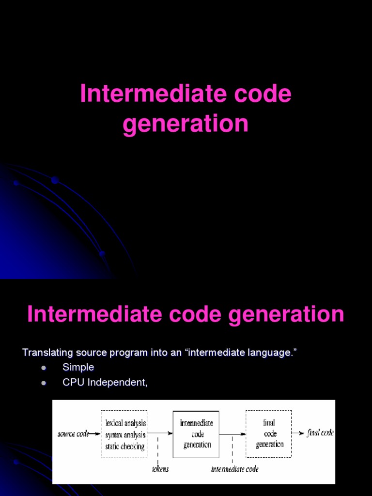 Intermediate Code | PDF | C (Programming Language) | Compiler