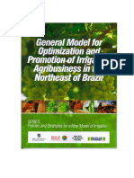 General Model For Optimization and Promotion of Irrigation Agribusiness in The Northeast of Brazil, Volume 3.
