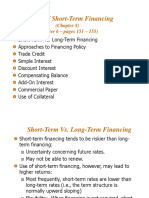 Sources of Short-Term Financing Options Like Trade Credit, Commercial Paper