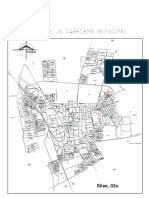 Plano de La Cabecera Municipal Silao-model