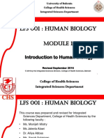 LFS 001 Module 1 PPT 2016-17 - 2