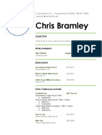 Bramley Chris 2019 - Resume 1