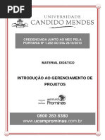 001 - Introdução Ao Gerenciamento de Projetos