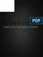 Kevinsimbolon: Android - Gaming - Film - Windows - Information