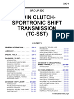 Transmission TC-SST Mitsubishi Ralliart, Evolution