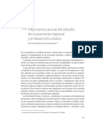Importancia Del Estudio Economía Regional PDF