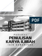 Zpedoman Karya Ilmiah Iain Samarinda