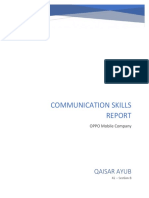 Communication Skills: Qaisar Ayub