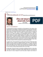 03 GASPER Ética Del Desarrollo y Desarrollo Humano PDF