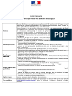 Fiche de Poste - Langue Vivante Voie Generale Et Techno 607411 625162