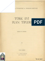 Sedad H. Eldem - Türk Evi Plan Tipleri