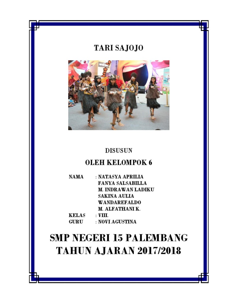 Tari Sajojo: Tarian Tradisional Papua | PDF
