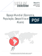 Espaco Mundial Economia Populacao