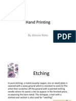 Hand Printing