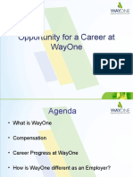 Opportunity For A Career at Wayone
