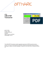 Usb DTMF