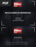Reciclagem Da Borracha