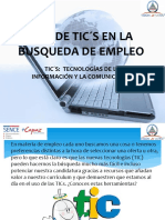 Uso de Tic S en La Busqueda de Empleo