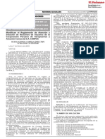 Modifican El Reglamento de Atención y Solución de Reclamos de Usuarios de La Corporación Peruana de Aeropuertos y Aviación Comercial S.a. CORPAC