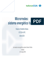 Microrredes: Sistema Energético Futuro: Roberto Villafáfila Robles Citcea-Upc Teknocea