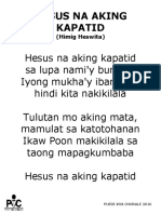 PVC - Hesus Na Aking Kapatid