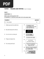 Calabrie Exam Key 2