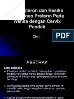 Progesteron Dan Resiko Persalinan Preterm Pada Wanita Dengan