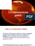 5 Calentamiento Global