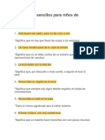 47 Refranes Sencillos para Niños de Primaria