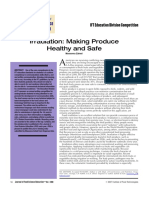 Irradiation: Making Produce Healthy and Safe: IFT Education Division Competition